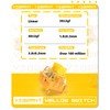MAGIC-REFINER x Banana Yellow Switches for Mechanical Keyboard DIY, 38gf