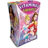 Princesas Multi-Vitaminas y Minerales Gummies Sin Azúcar Veganas Ingredientes 100%