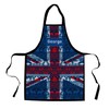 BRITISH MADE GIFTS Christmas Design Cooking Apron, Adult, Union Jack