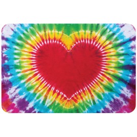Gilbins Super Soft and Comfy Floor Mat Bunk Camp Floor Mats (Graffiti Heart)