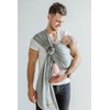 Shabany Ring sling, carrier sling, 100% organic cotton for newborns