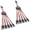 2 Pack solar connectors Tool-Free solar cable connectors Solar connector