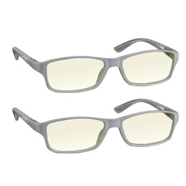 TruVision Readers Blue Light Blocking Reading Glasses 9604HP - 2 PK - White - 1.75