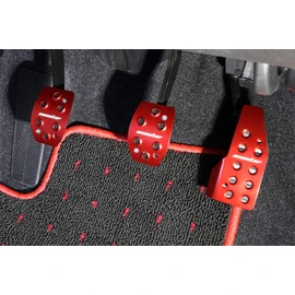 MONSTER SPORT 849521-7650M Sports Driving Pedal Cover for Swift Sport [ZC33] MT Cars, Red Anodized