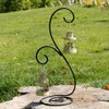 Ornament Display Stand Set of 2 - Metal Stand Flower