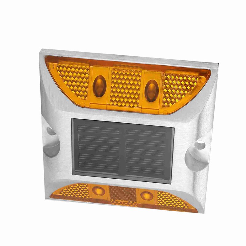Casting Aluminum Road Stud Light Outdoor Solar Powered Lamp for