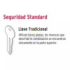 Hermex CB-32 Double bar lock, double deadbolt