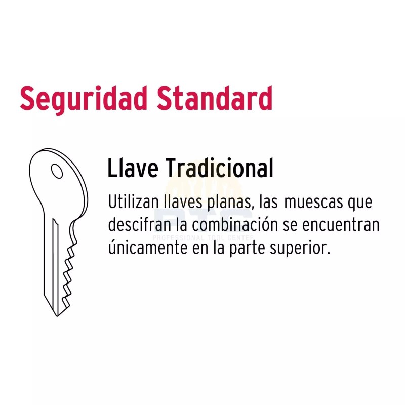 Hermex CB-32 Double bar lock, double deadbolt