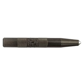 Mayhew Tools 24302 Knurled Center Punch, 1/2", Black Oxide Finish