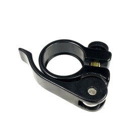 STRACE Quick Type Seat Clamp for Kids Kick Bikes and Running Bikes ★ For Custom Use ★ Instant Seat Adjustment and Saddle Adjustment!! (Red)