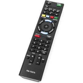 RM-YD075 Remote Control Replacement for Sony LCD LED HDTV TV 149000911 KDL-40W590B KDL-40W600B KDL-48W600B KDL-55EX645 KDL-60EX645 RMYD103