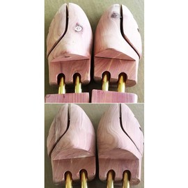 Earl & K's Company Outlet Shoe Tree Shoe Keeper Red Cedar Wooden Aromatic Cedar, Braun