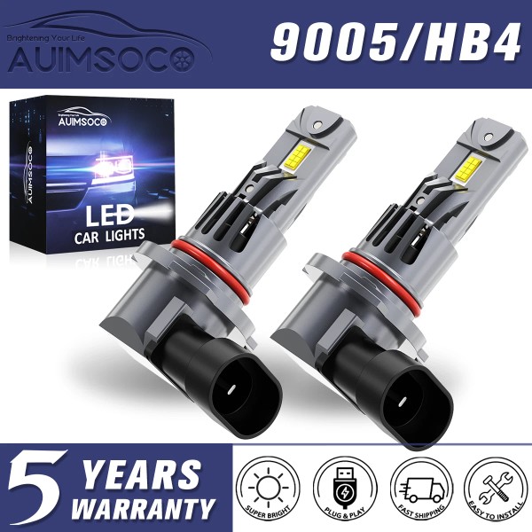 AUIMSOCO 9006/HB4 LED Headlight Bulb Conversion Kit Low Beam White
