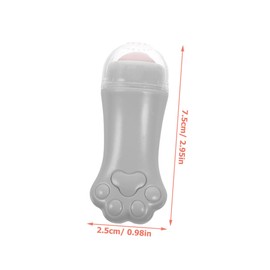 FOMIYES Portable Face Massage Roller Set 2pcs Skincare Tool Cat Paw Design Enhance Absorption Reduce Puffiness Perfect for Women