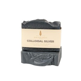 Colloidal Silver Soap - Acne Soap | Facial Soap | Tea Tree Oil Soap | Charcoal Soap | All Natural Soap
