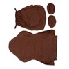 Gaming Chair Covers Comprehensive Protection Stretchable Comfortable Waterproof Black PU