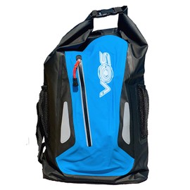 Vos Waterproof Bags All Purpose Roll Top Sack Keeps Gear & Personal Items Dry Perfect for Rafting, Kayaking, Winter Sports, Paddle Boarding, Swimming, Boating, & Fishing (Blue, Backpack)