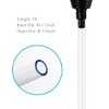 Laifoo 5ft-S Aquarium Siphon Vacuum Cleaner for Fish Tank Cleaning