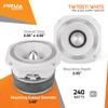 PRV AUDIO TW700Ti White 4 Inch Titanium Bullet Tweeter 240