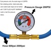 R1234YF Charge Hoses Kit, R-1234YF Charging Hose and Gauges, R1234YF