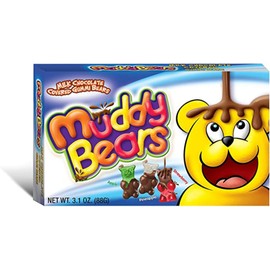 Muddy Bears 3.1 Ounce Theatre Box (3 Pack)