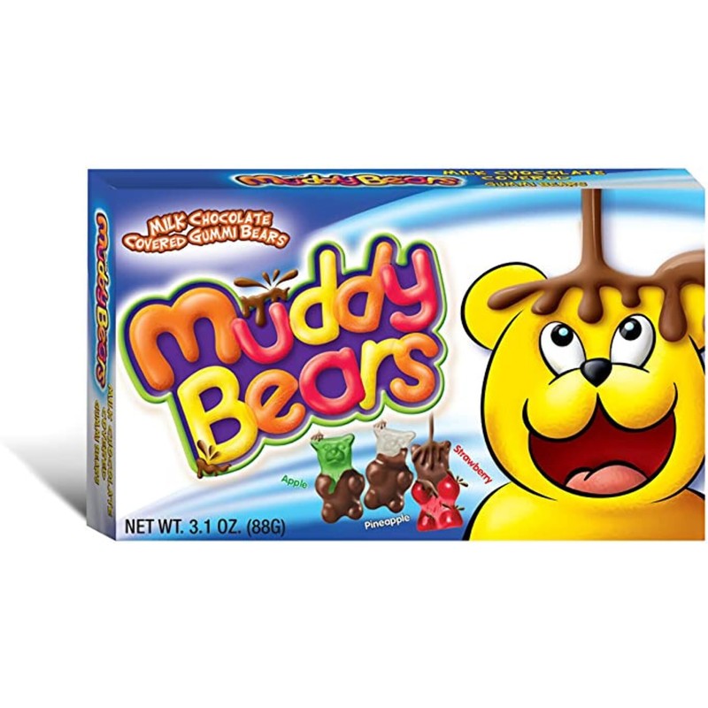 Muddy Bears 3.1 Ounce Theatre Box (3 Pack)