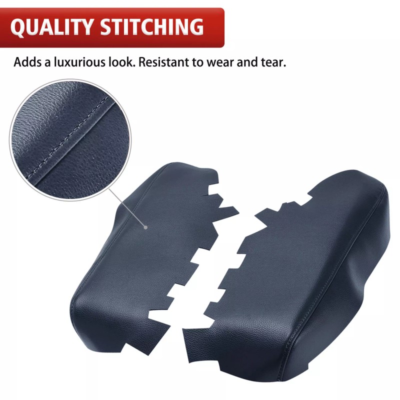 KBH Fits 2013-2018 Toyota Avalon Front Door Panel Leather Armrest