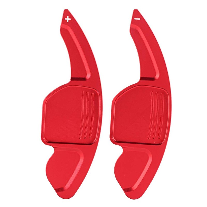 Set of 2 Steering Wheel Shift Levers, Aluminium Alloy Car