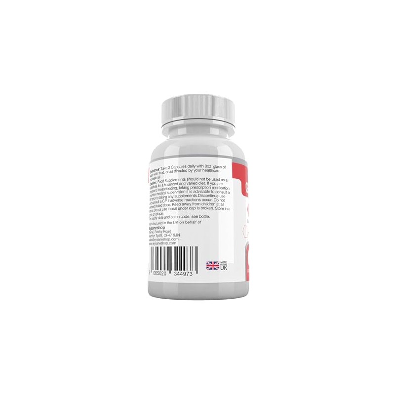 Glumentrol 60 Capsules Natural Ingredients Food Supplement