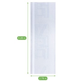 LFSYS 50 Pack Window Fly Trap, Fruit Fly Traps for Indoors, Fly Paper Sticky Strips, Fly Traps for Indoors Clear