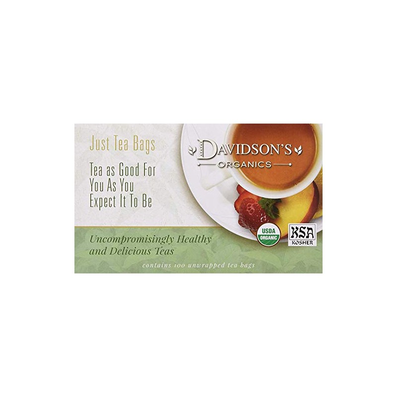 Davidson's Organics, Berry Essence, 100-count Unwrapped Tea Bags