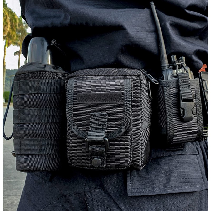 Dotacty Compact Utility Gadget Pouch Tactical MOLLE Nylon Duty Belt