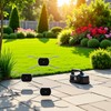 3 Pcs Black Universal Fit String Trimmer Head Electric Weed