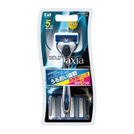 Kai Corporation KAI RAZOR AXIA 5 Blade Razor, Combo Pack, 5 Pieces