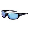 Boken-Oh FW-8B Polarized Sunglasses, Fiber View, Matte Black/Black