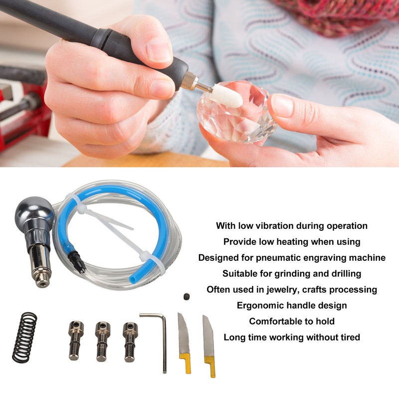 Pneumatic Engraving Machine Handle Gas Pipe Screwdriver Spring Alloy Steel