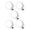 Importeek 5pz Lampara Techo Luz Led Moderna Sobreponer Empotrable 24w