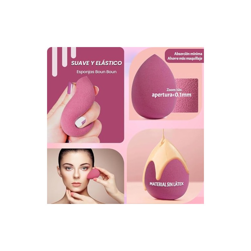 Set de 11 Esponjas para Maquillaje