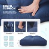 DANGHOOGY 36 Inch Bench Cushions, Tufted High-Density Foam Cushions for