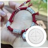 IWOWHERO Kumihimo Braiding Board Slot Thick Braided Disk for Bracelet