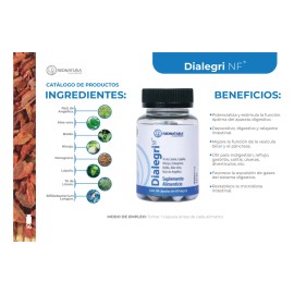 Rednatura Dialegri Lactobacilos Mejora Digestion 60caps Sabor Sin Sabor