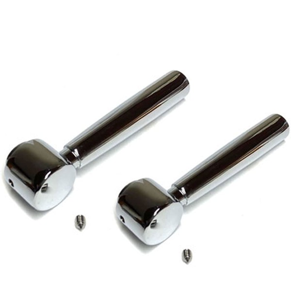 Pair Compatible Chrome Lever Handles for Howdens Lamona Garda | Professional Tap