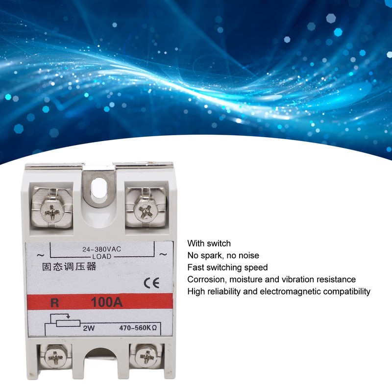 100A Solid State Voltage Regulator Resistance Value Voltage Regulation Solid