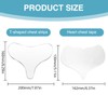4 Pcs Chest Silicone Anti Wrinkle Pads Reusable,Anti-Wrinkle Patches for