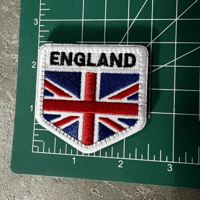 VELCRO® UK FLAG PATCH UNION JACK Great Britain ENGLAND Badge