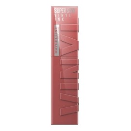 Maybelline Labial líquido brillante Superstay Vinyl Ink Tono Cheeky, 4.2ml - Dura hasta por 16H, brillo instantáneo sin grumos, sin transferencias
