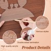 PH PandaHall 6 Styles Ocean Theme Cutting Board Template 6pcs
