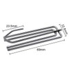 IPEAK Metal Curtain Hooks Pinch Pleat Header Tape Pins Heavy