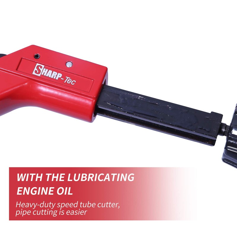 Sharp-tec 6-64mm Pipe Cutter, Adjustable Tube Cutter with Aluminum Alloy