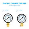 ERGAOBOY 0-11 Bar (0-160 Psi) 2" Dial Face 1/4" BSP